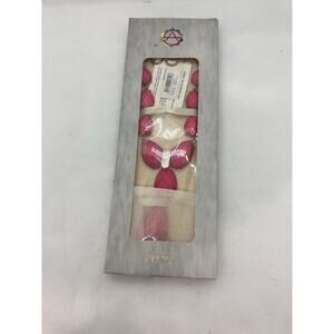 Amrita Singh | Coral Fushia Resin Statement Necklace | (New with Tag) In Box